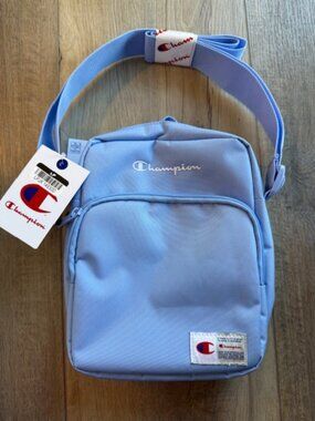 NEW Champion Cross Body Bag Light Blue Pastel